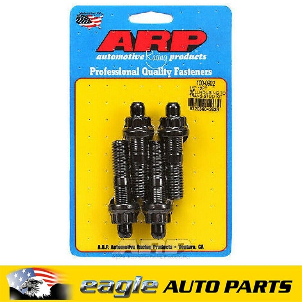 ARP 1/2" dia 12pt bellhousing to trans stud kit suite GM Chev # 100-0902