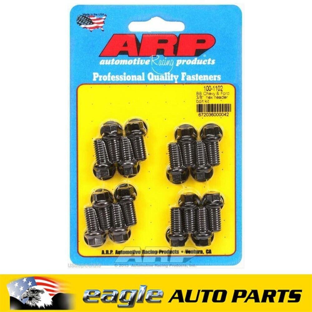Big Block Chev & Ford 3/8 ARP Chromoly Header Bolt Kit   # 100-1102