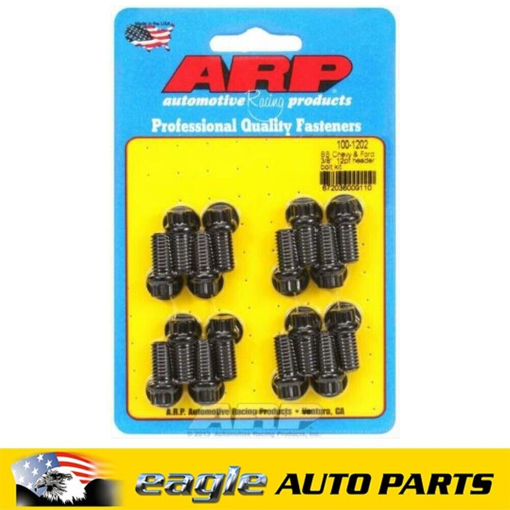 Chev Big Block V8 454 502 & Ford 351 460 V8 ARP Header Bolt Kits # 100-1202