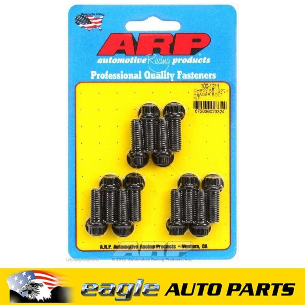 Chev 350 SBC ARP Chromemoly Header Bolt Kits  # 100-1211