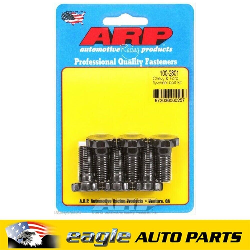 ARP CHEV 327 350 FORD 302 347 351 HIGH PERFORMANCE FLYWHEEL BOLTS # 100-2801