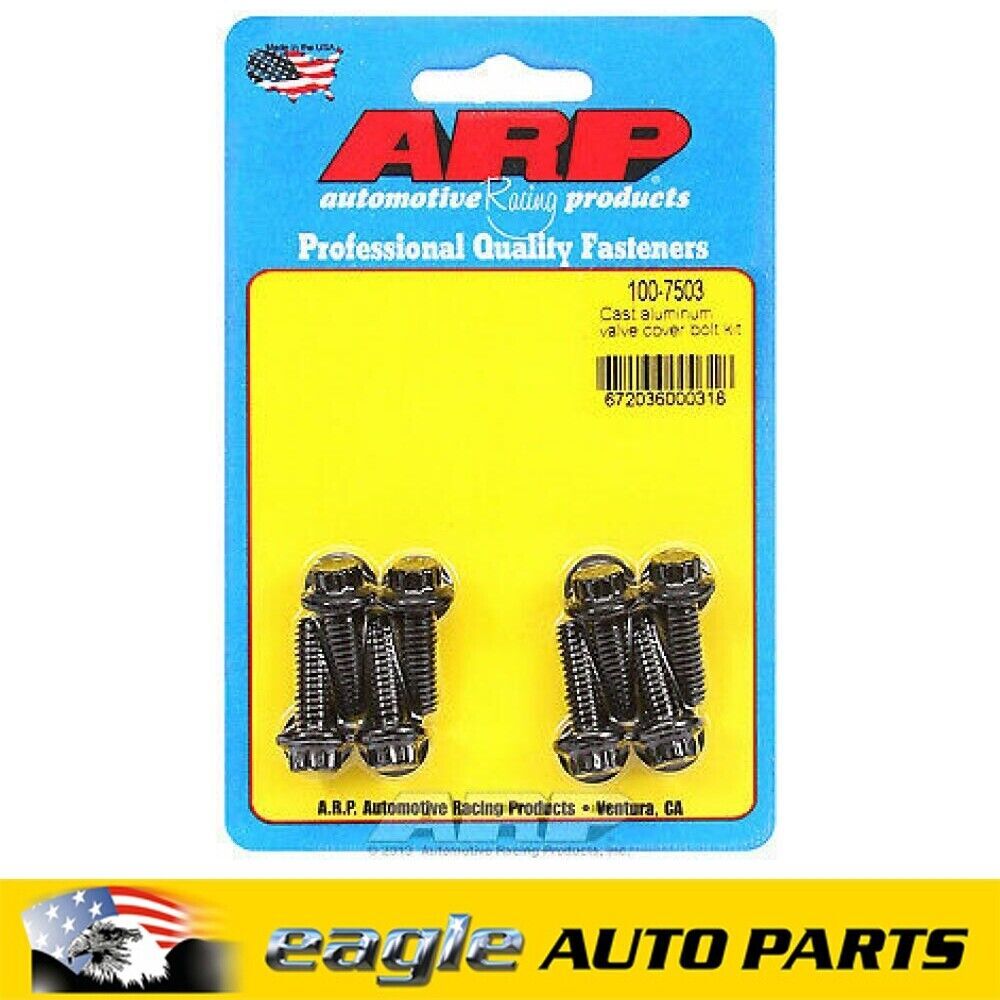 ARP CAST ALUMINUM VALVE COVER BOLT KIT Universal # 100-7503