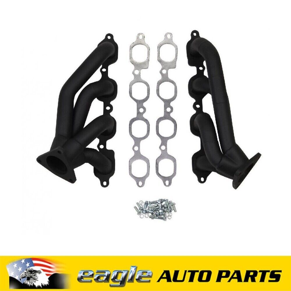 Flowtech Headers Black Shortie CHEV 325 376  SILVERADO 1500 GMC  # 11548FLT