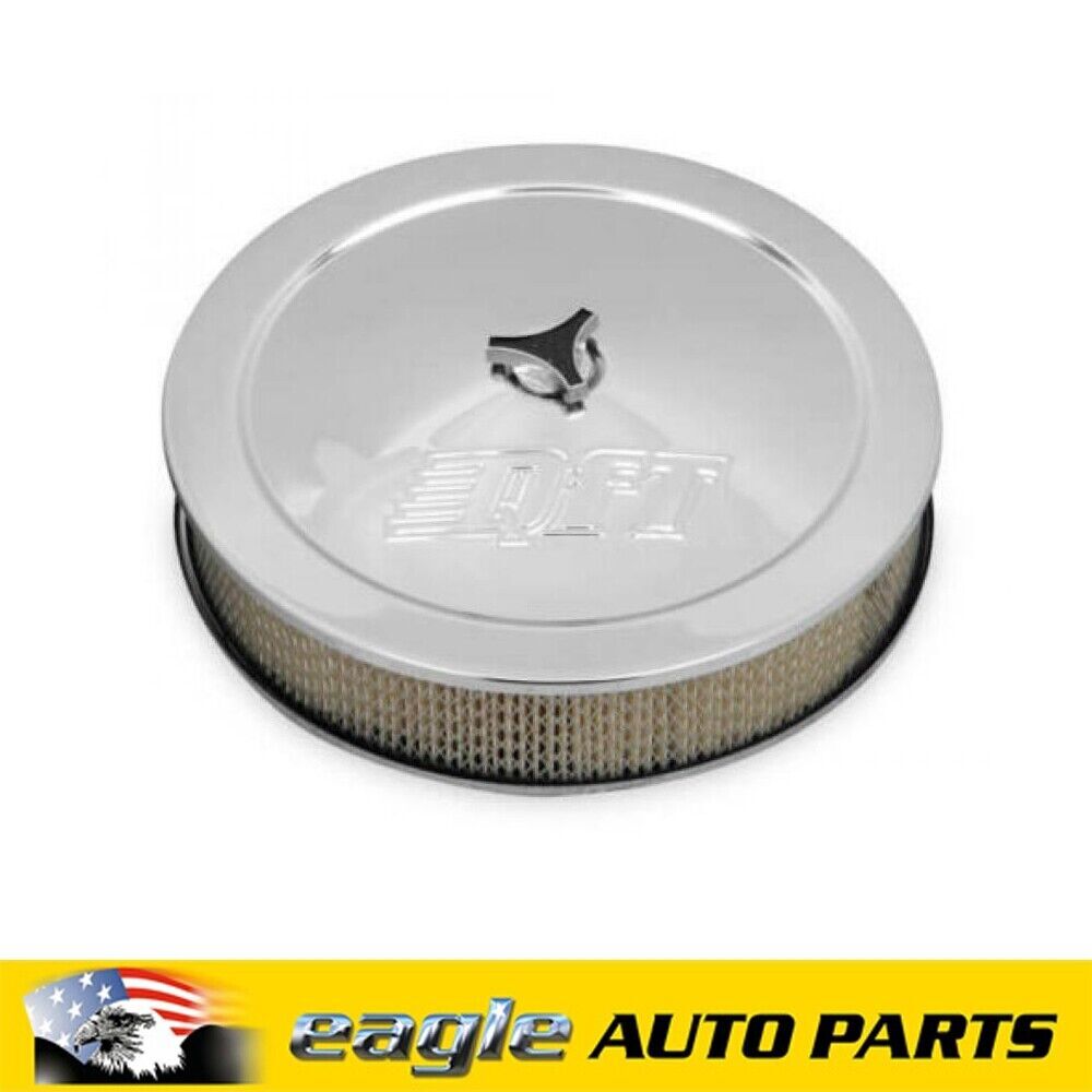 Quick Fuel 14" Air Cleaner Chrome Finish # 120-1QFT