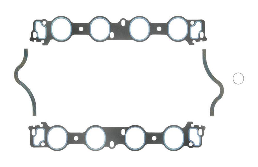 FORD 429 460 V8 FEL-PRO OVAL PORT INTAKE MANIFOLD GASKET SET # 1231