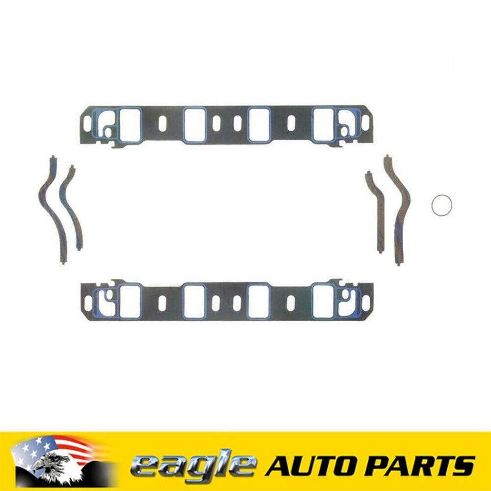 Ford 289 302 351 Windsor Fel-Pro Performance Intake Manifold Gasket Set # 1262
