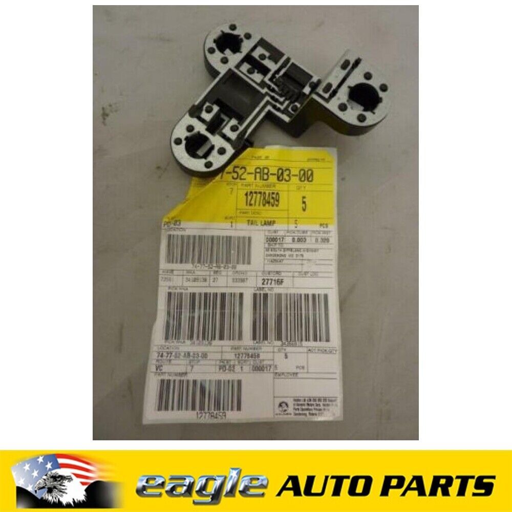 Saab 9-3 4D 2008 - 2010 L/H Rear Light Bulb Base Plate # 12778459