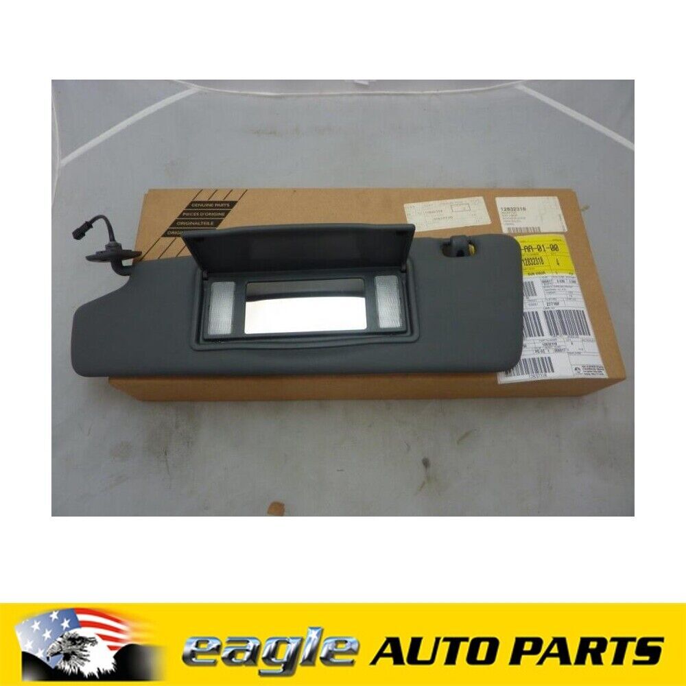 SAAB 9-3 Convertible 2004 - 2005 New L/H Grey Sun Visor # 12832318