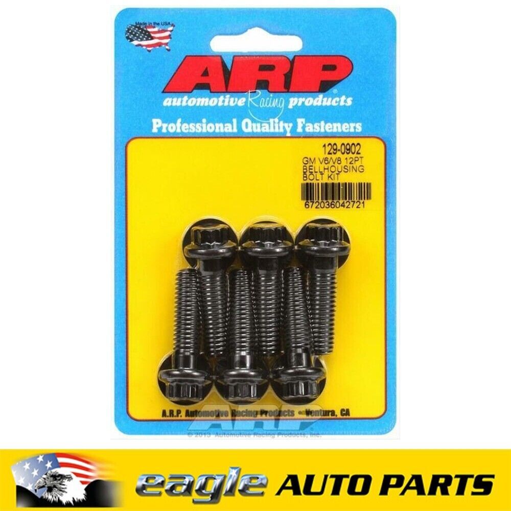 Chev 350 V8 / V6 ARP Bellhousing Bolt Kit # 129-0902