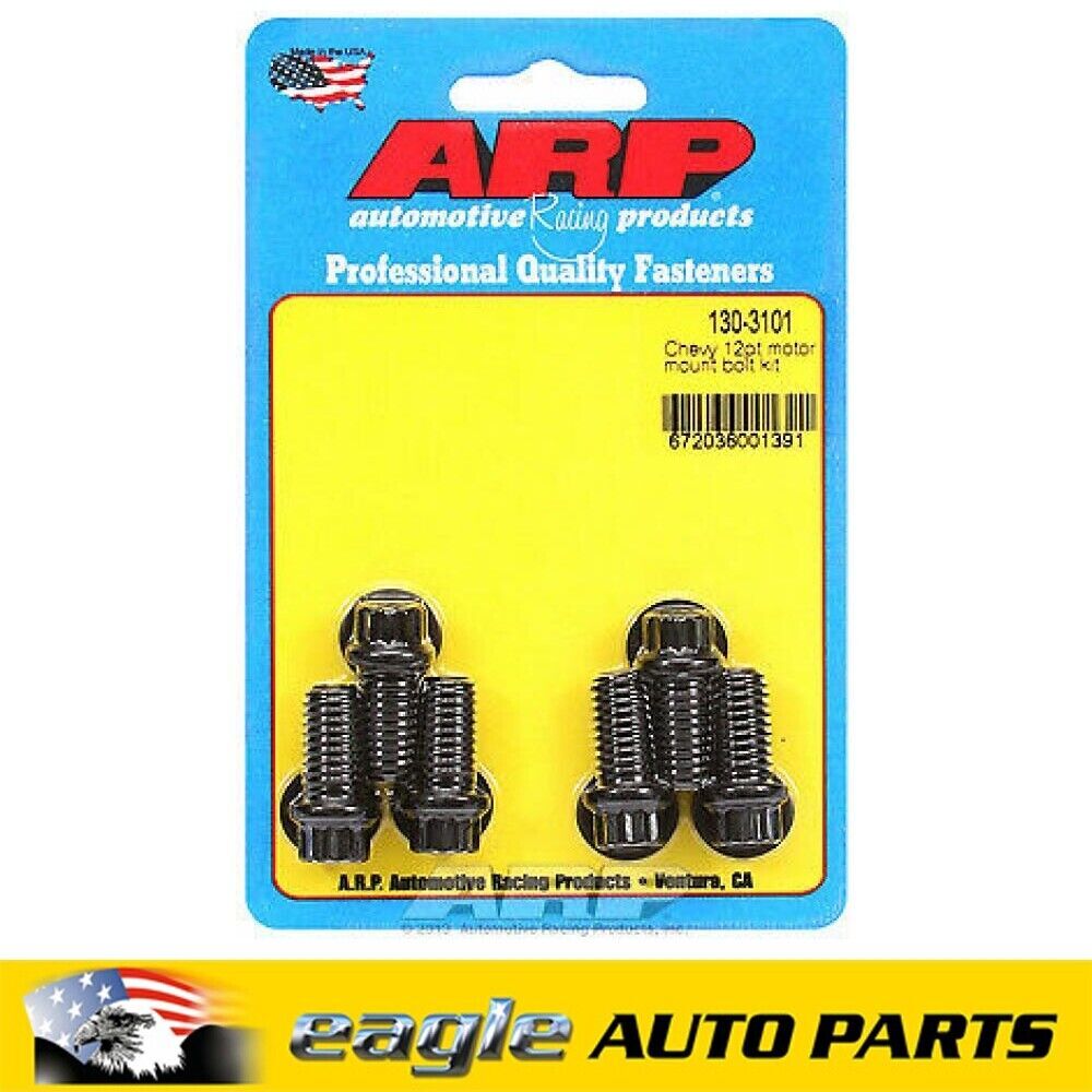 Chev 350 454 Small Block Big Block ARP Motor Mount Bolt Kit # 130-3101