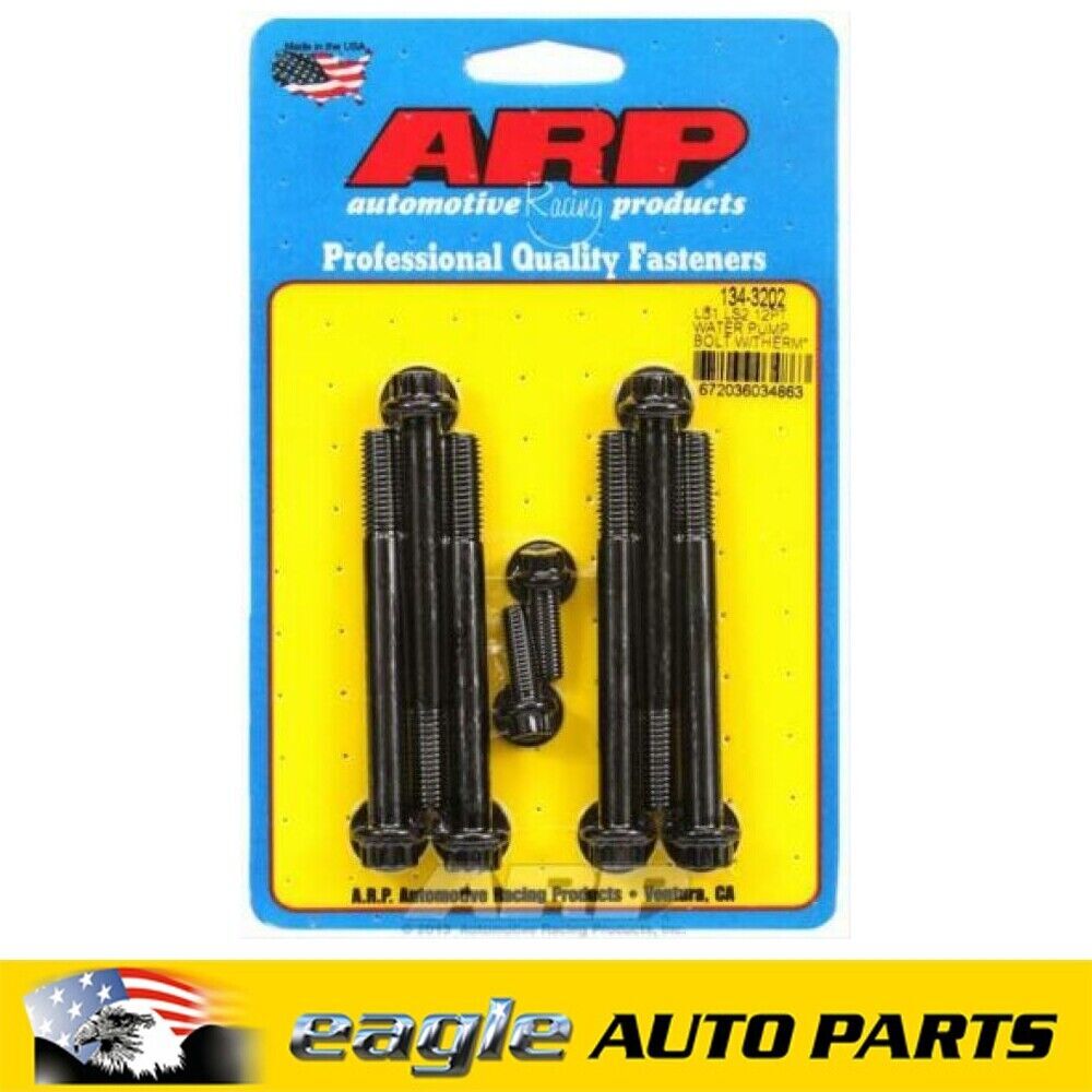Chev LS1 LS2 ARP Water Pump / Thermostat Housing Bolt Kit # 134-3202