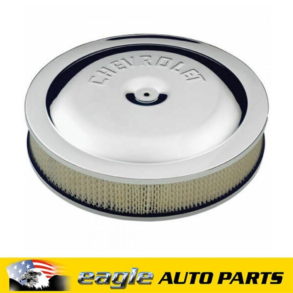 Proform Chev High-Performance Chrome 14" Air Cleaner Assembly # 141-307