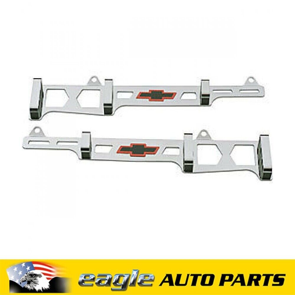 Chev 350 GM Licensed Chevrolet Linear Spark Plug Wire Looms # 141-638