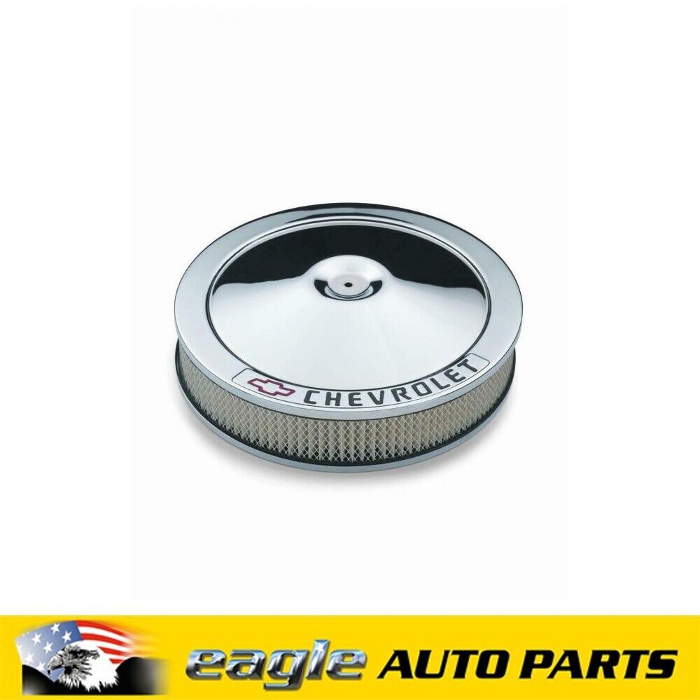 CHEV BOWTIE CHROME AIR CLEANER 283 307 327 350 350 454 502  # 141-906