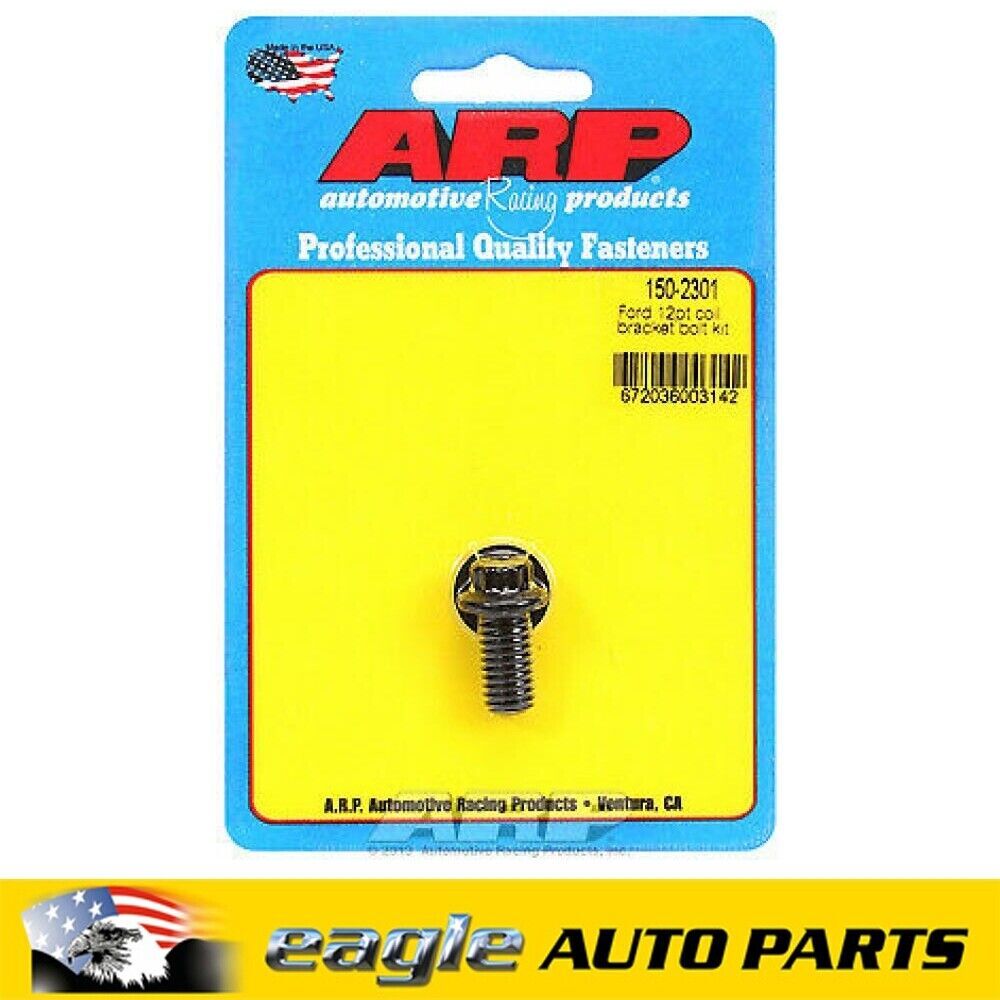 FORD WINDSOR 302 351 12PT ARP COIL BRACKET BOLT KIT  # 150-2301