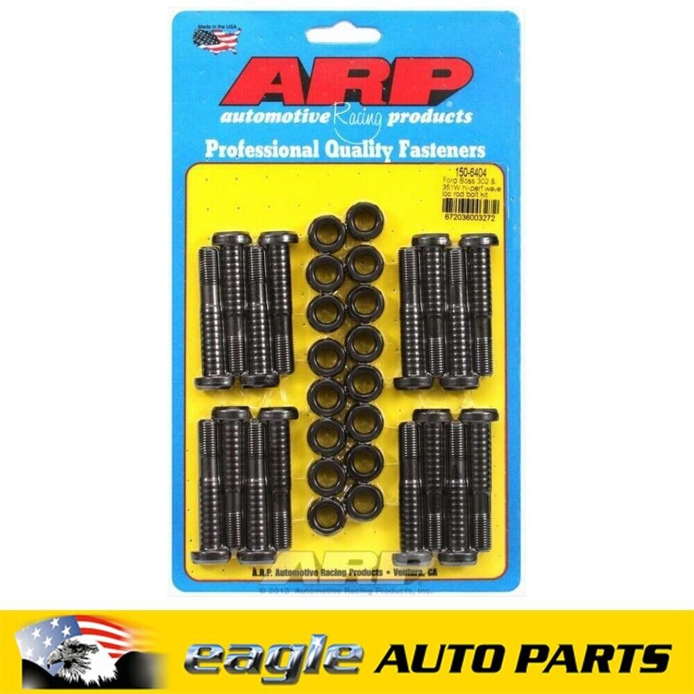 ARP High Performance Wave-Loc Connecting Rod Bolts Ford 302, 351W, # 150-6404