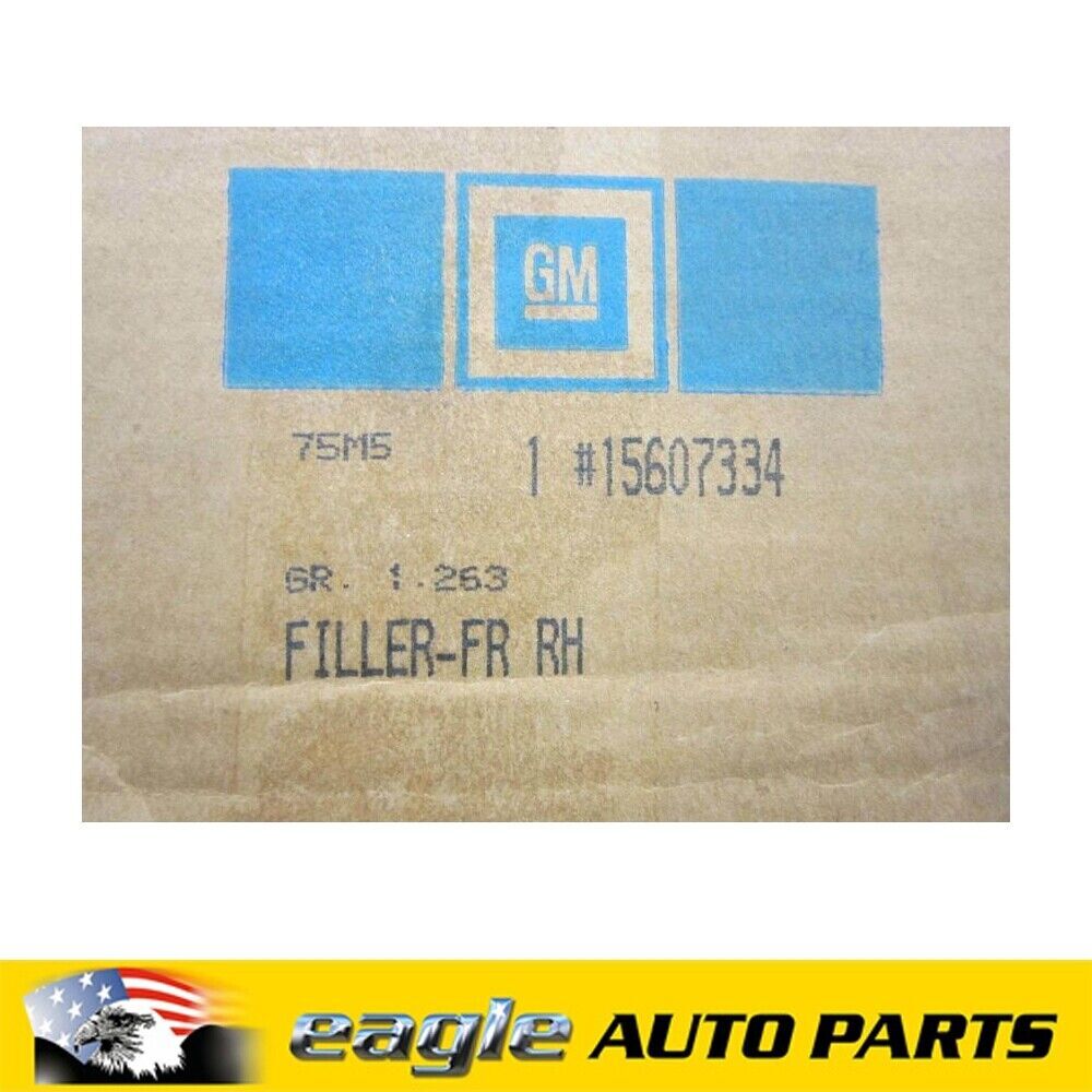 CHEV GMC 88 89 90 91 92 93 94 GRILL LOWER END R/H FILLER  # 15607334