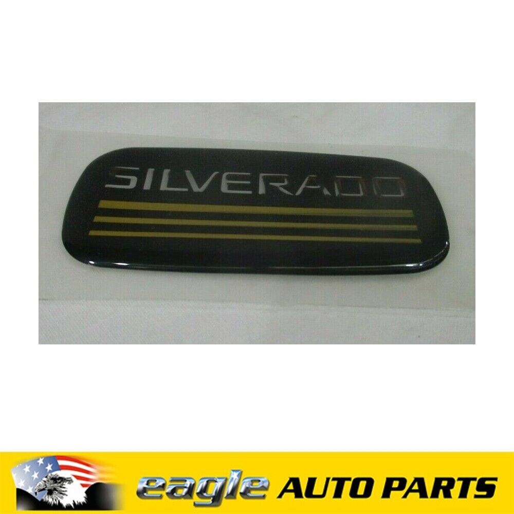 CHEV SILVERADO NAME BADGE DECAL OE GENUINE # 15705586