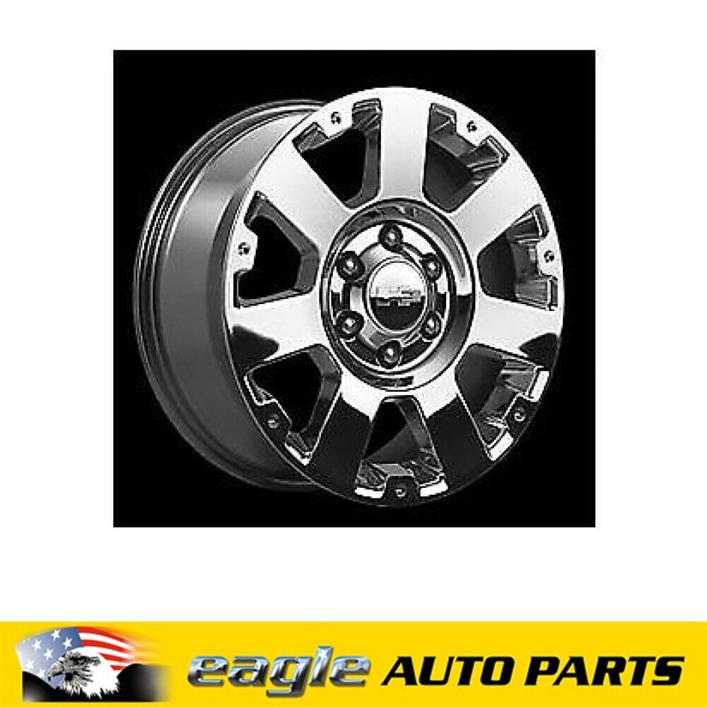 HUMMER 18 X 7.5 H3 GENUINE GM CHROME ALLOY MAG WHEEL X 1 PLUS CAP # 17800326