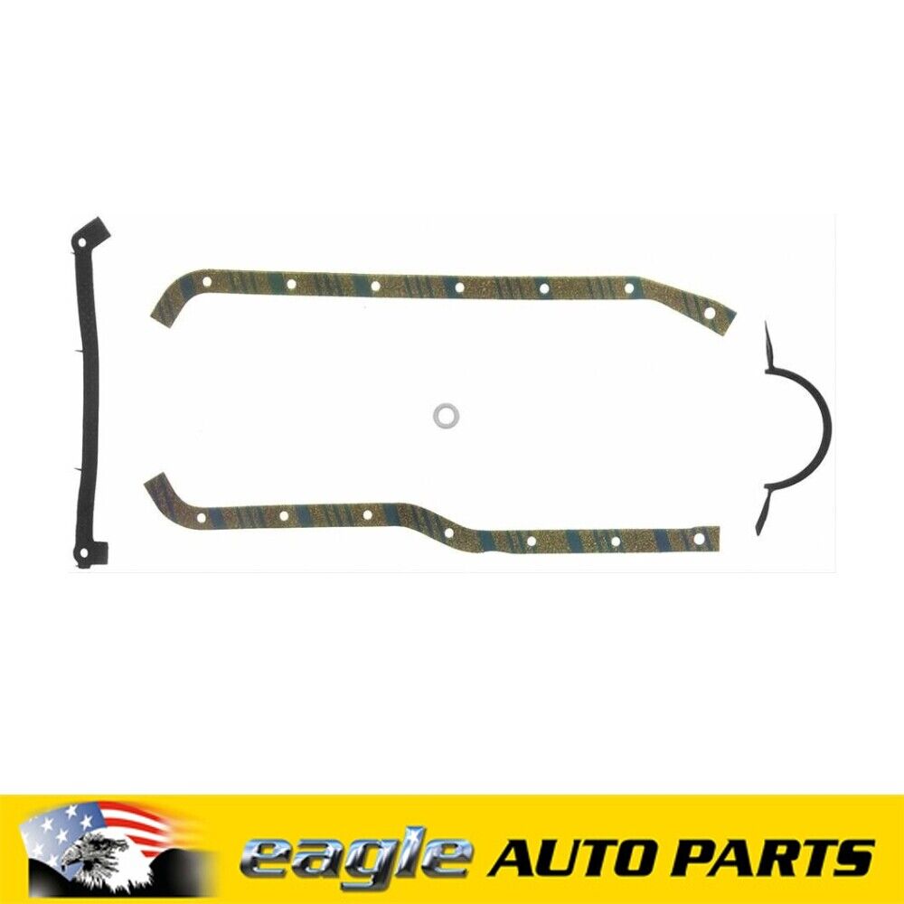 Chev GMC 153 181 4cyl Fel-Pro Marine Oil Pan Gasket # 17950