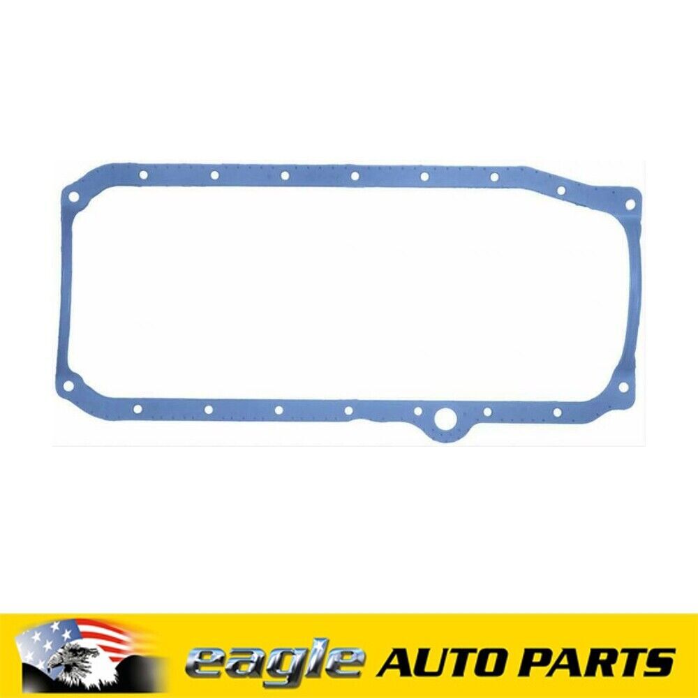 Fel-Pro Sump GASKET SBC 1 Piece RMS Chev, 5.0/5.7L, Thick Front Seal # 1886