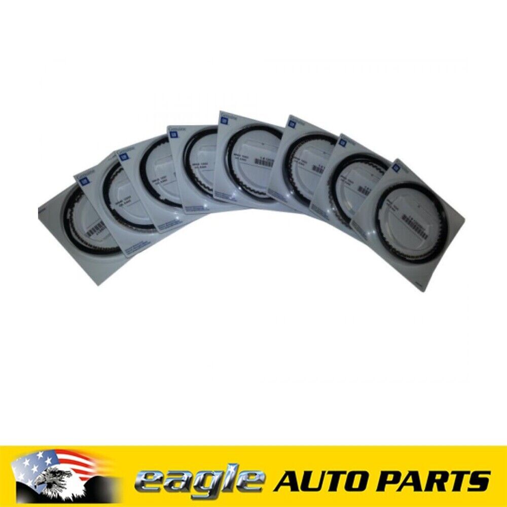 Chev CT350 Piston Rings Kit 4" Std Bore Complete Set Circle Track # 19331773