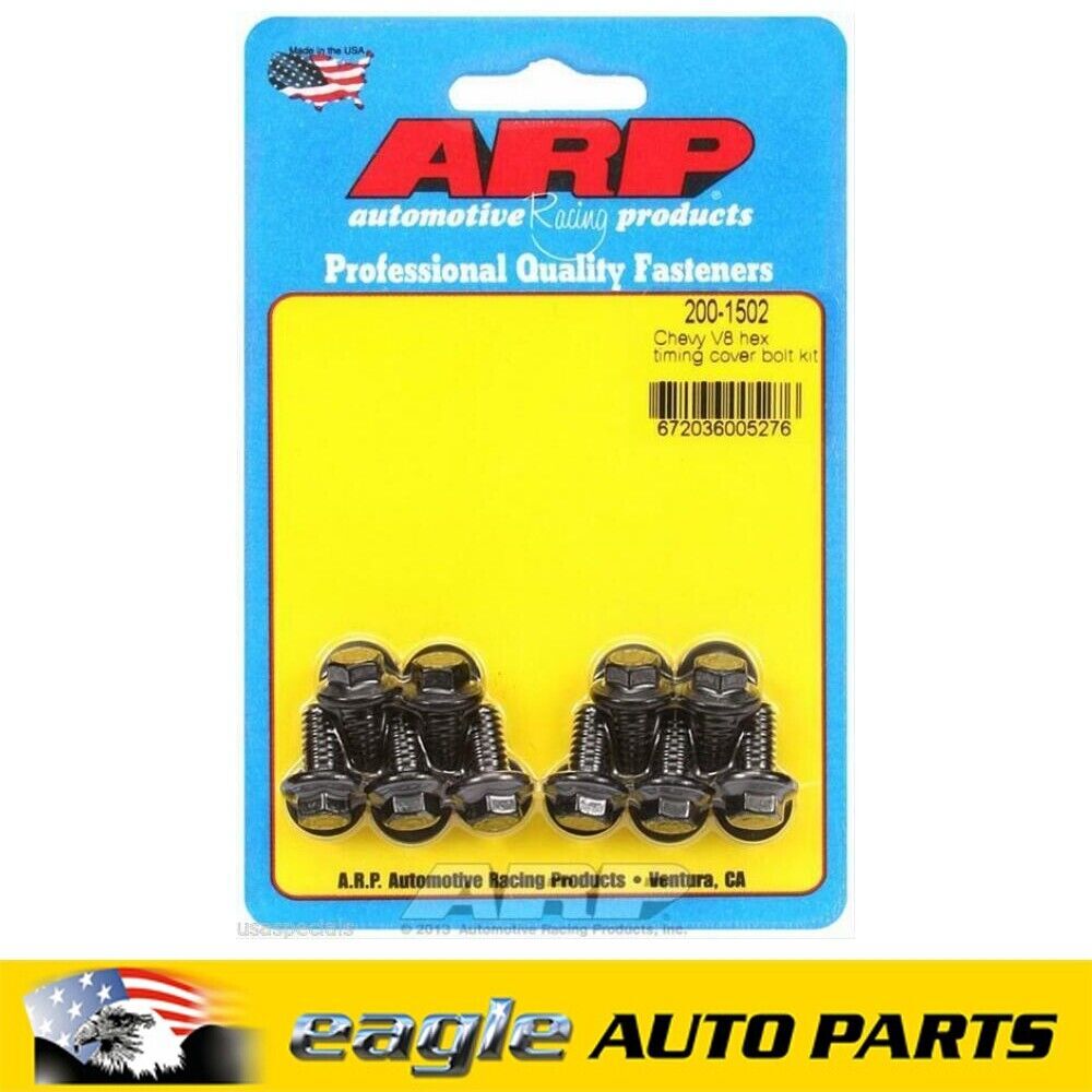 Chev SBC / BBC 327 350 400 396 454 502 ARP Timing Cover Bolt Kits # 200-1502