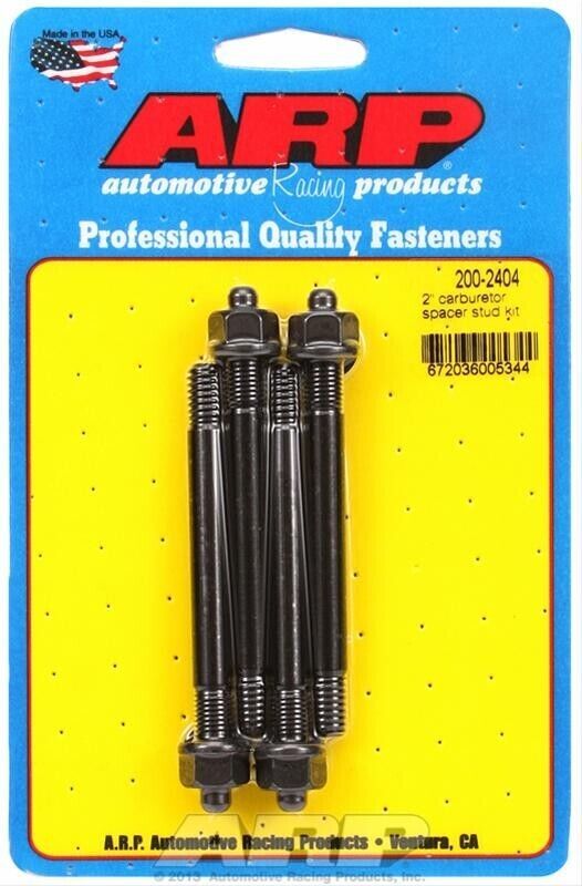 ARP Carburetor Stud Kit Suit 2" Spacer , 3.700" # 200-2404