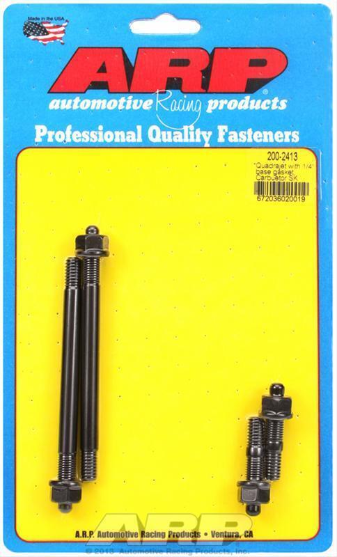 ARP Carburetor Studs Quadrajet Carb Spacer Stud Kit # 200-2413
