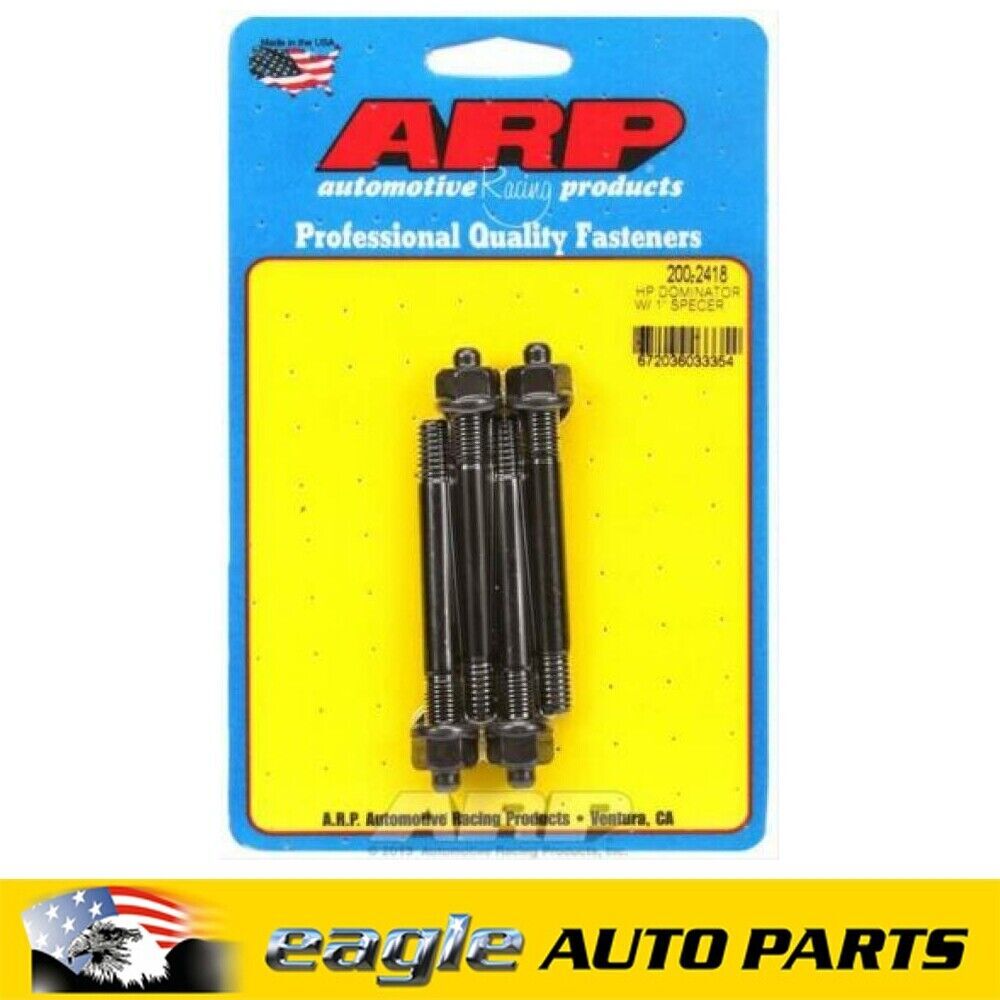 ARP CARB STUD KIT SUIT NO SPACER WITH MOROSO 64927 RETURN SPRING KIT # 200-2424