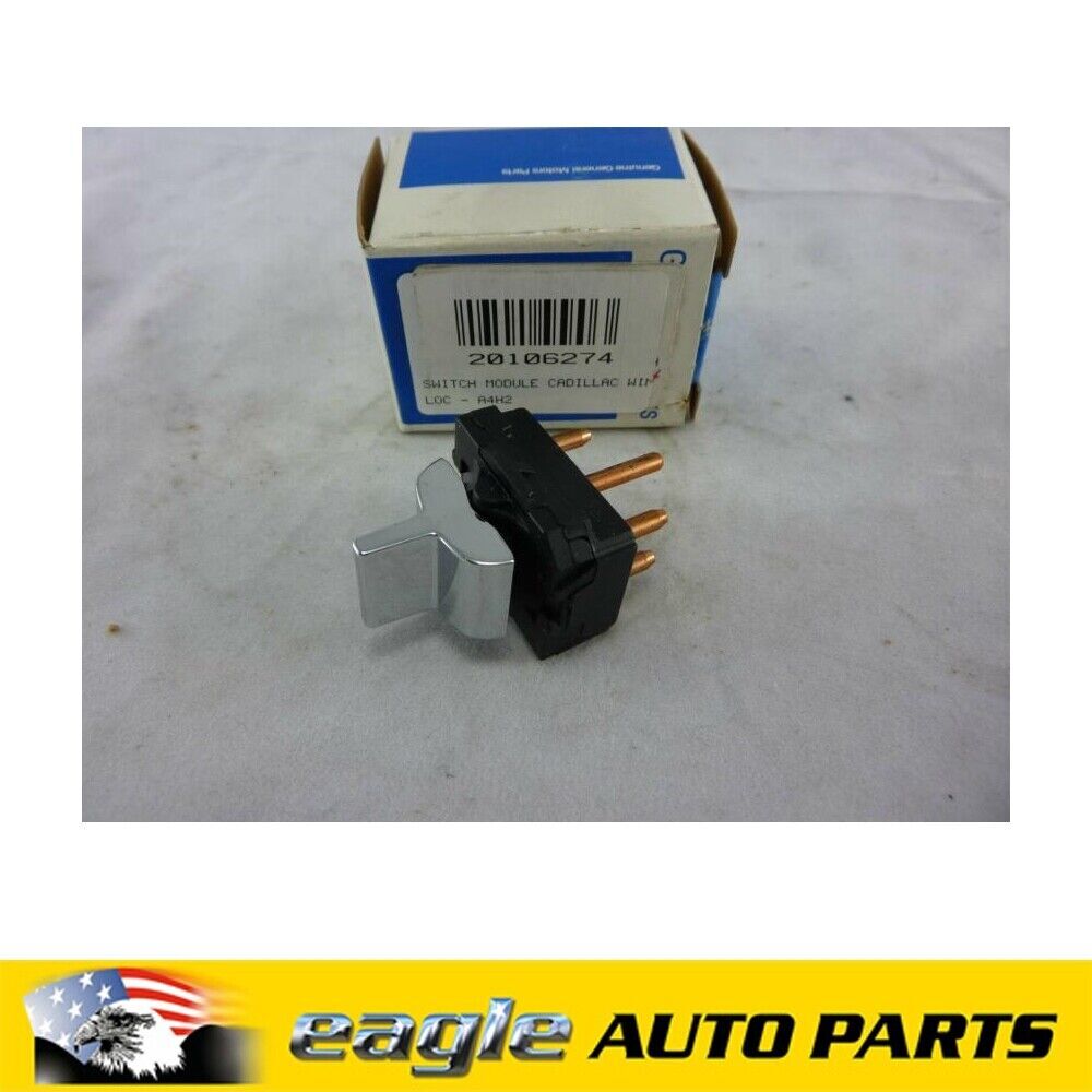 CHEV BUICK OLDSMOBILE CADILLAC DOOR WINDOW SWITCH  82-90 # 20106274