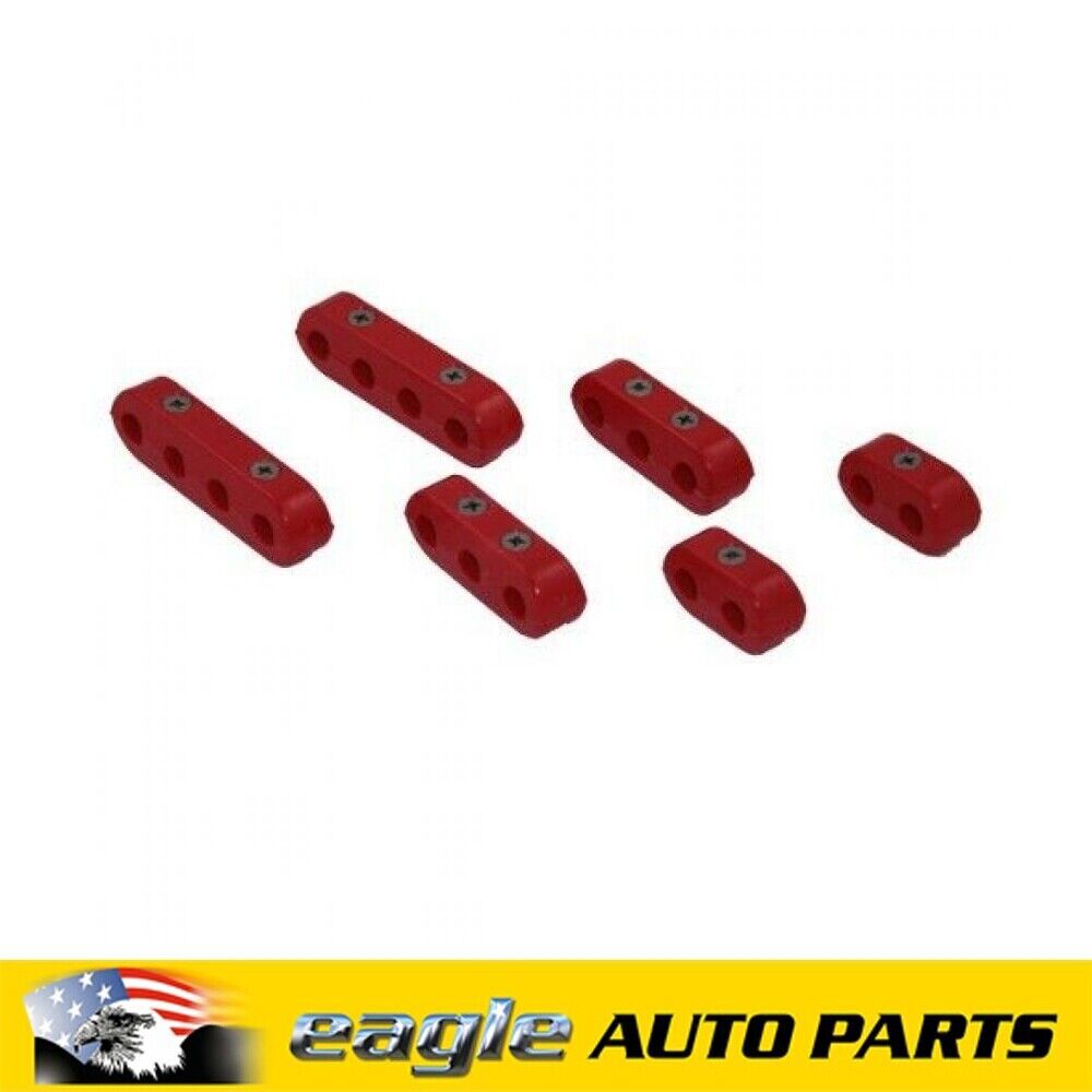 Redline Ignition Lead Seperator Kit Red (8-9mm) # 28-195