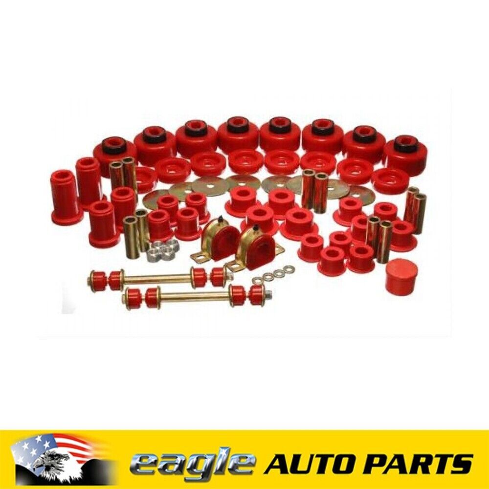 CHEV C1500 2WD 99 - 04 ENERGY SUSPENSION RED HYPERFLEX BUSH KIT # 3-18129R