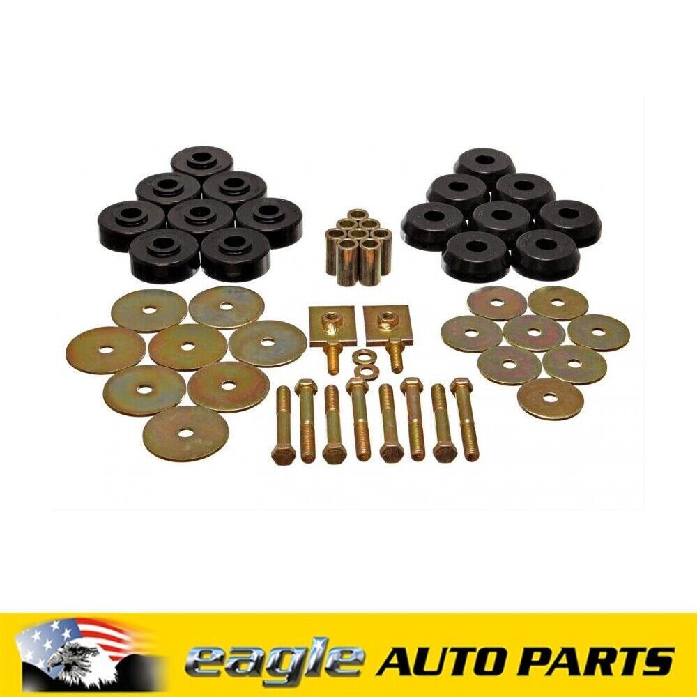 PONTIAC BUICK FULLSIZE 59 - 64 BODY MOUNT BUSH KIT ENERGY SUSPENSION  3-4166G