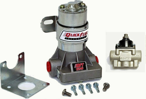 Quick Fuel Electric 14psi 125gph Fuel Pump With Fuel Regulator  # 30-125-1RQFT