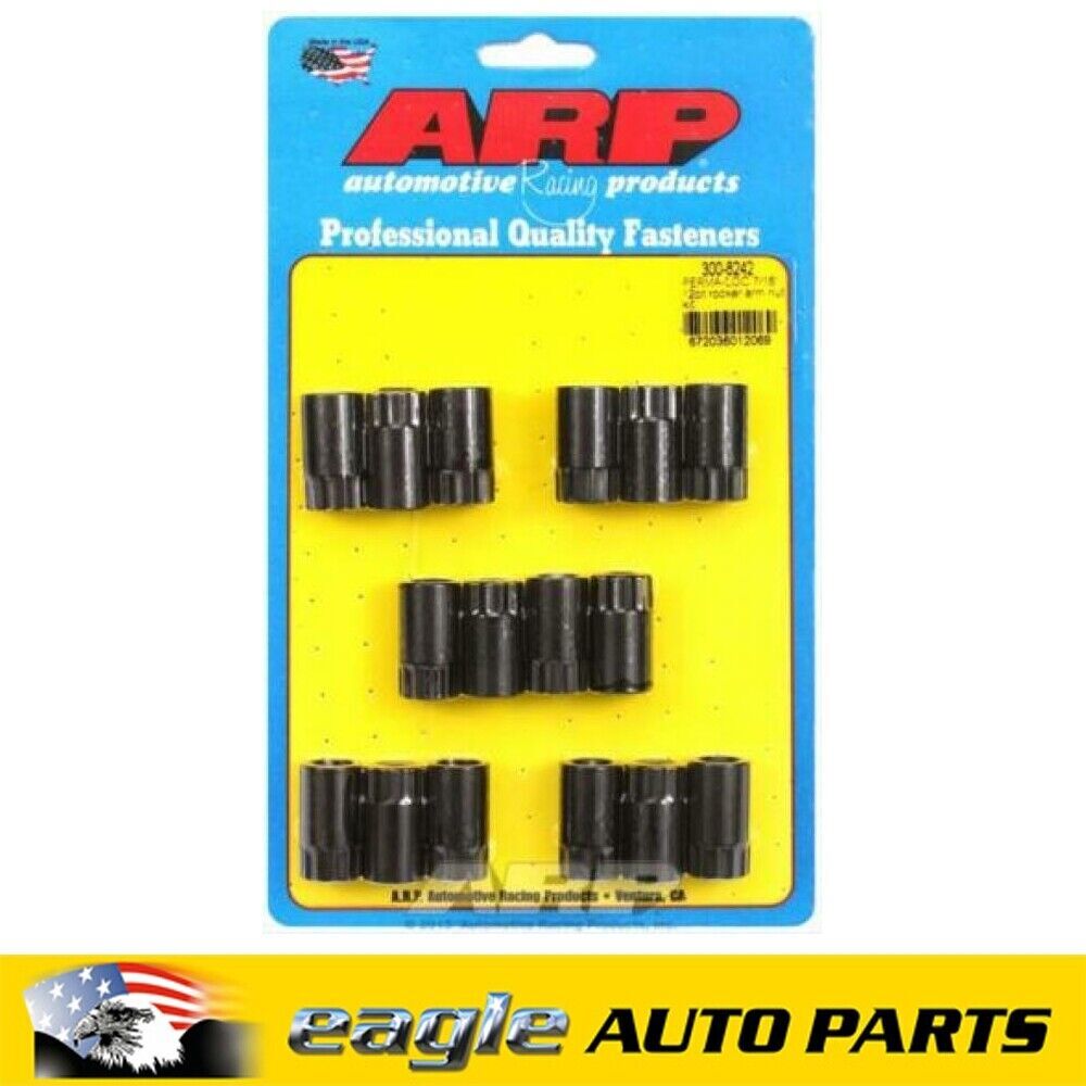 ARP 7/16" Universal Steel Rocker Adjustable Posiloc Nut kit # 300-8242
