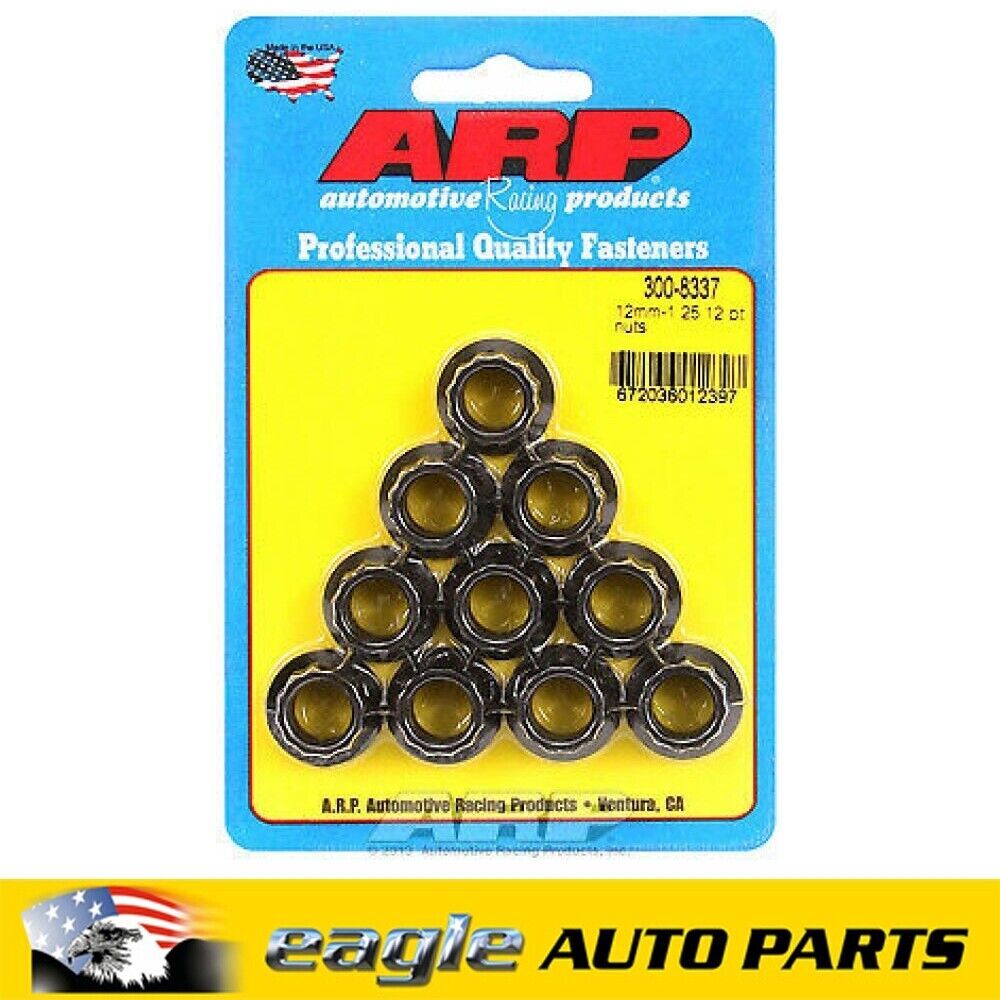 ARP 12-Point Nuts 12mm x 1.25 RH Thread   # 300-8337