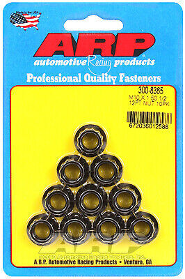 ARP 12-Point Nuts 10mm x 1.50 RH Thread 10 Pack # 300-8365