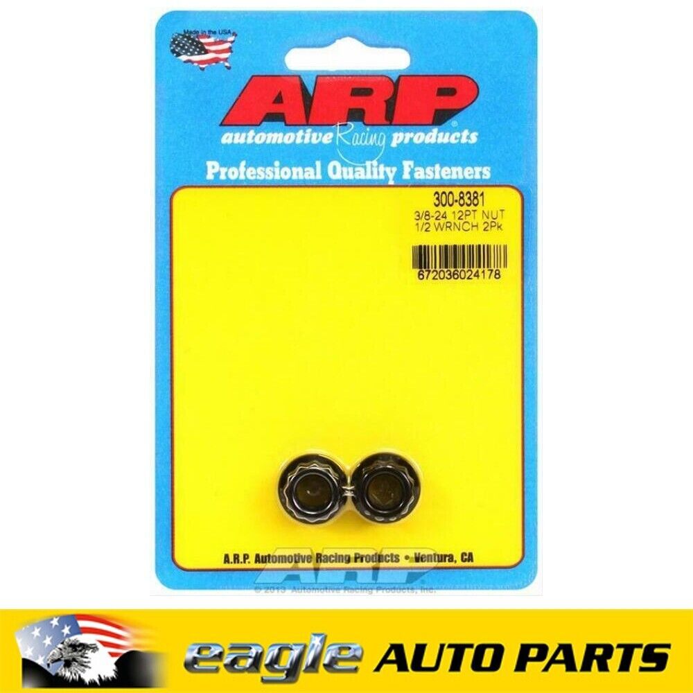 ARP Performance 3/8" -24 Thread 12 Point Nuts  # 300-8381