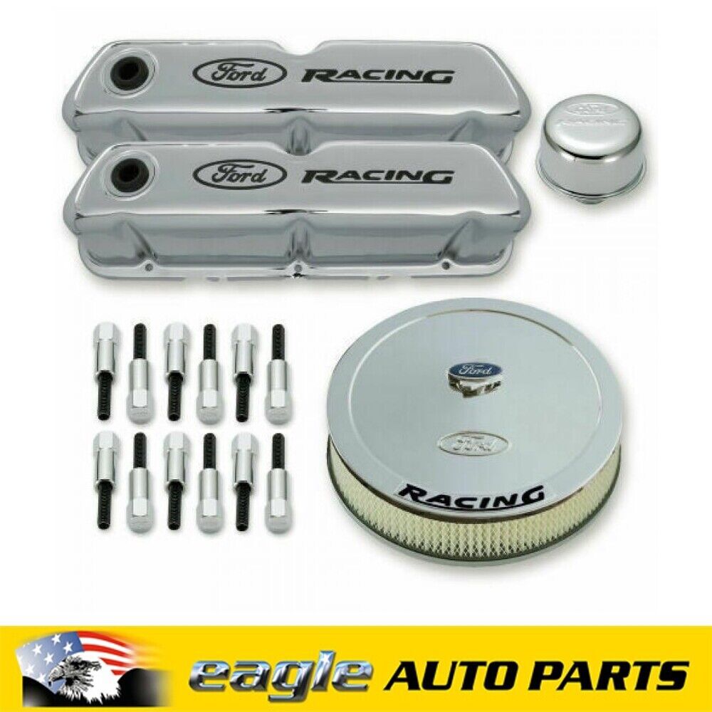 Ford Racing 289 302 351 Windsor Chrome Engine Dress Up Kit # 302-510