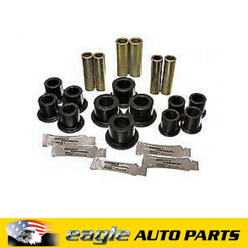 ENERGY SUSPENSION BUSH KIT REAR LEAF SPRING FORD F150 F250 4WD 2WD # 4-2150G