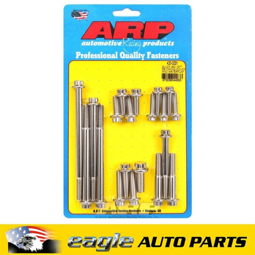 Buick 350 12pt Timing Cover & Water Pump Bolt Kit  ARP   # 420-3201