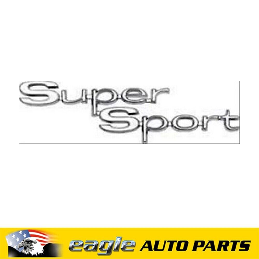CHEVELLE 1967 " SUPER SPORT " QUARTER PANEL EMBLEM # 4229717