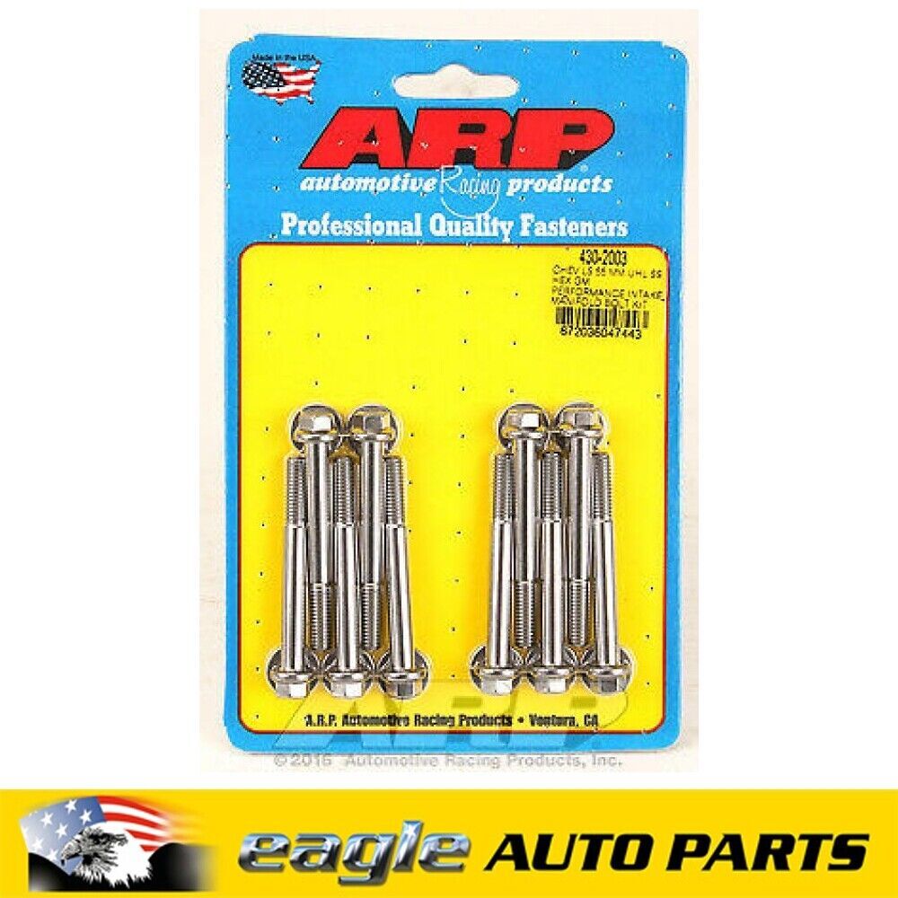 Chev Holden LS Engines ARP S/S Intake Manifold Bolt Kit 55mm UHL   # 430-2003