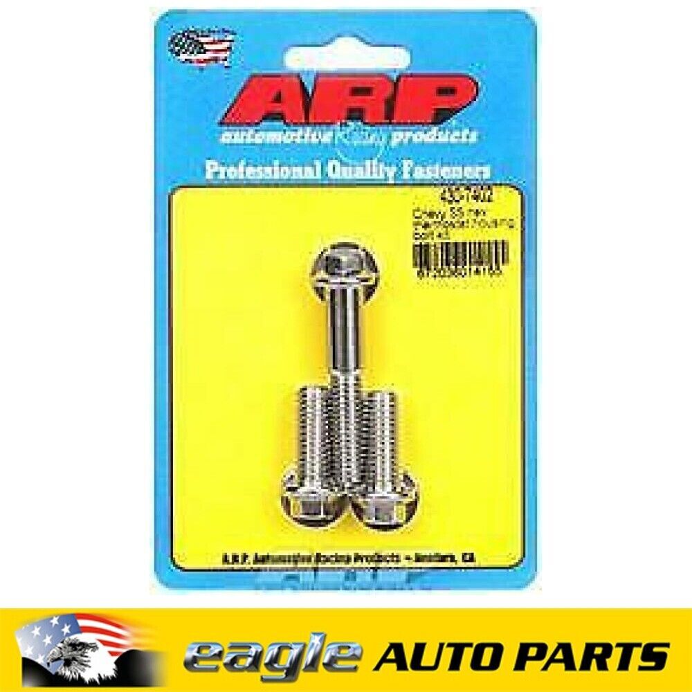 Chev 283 307 327 350 383 400 396 454 ARP Thermostat Housing Bolt Kit # 430-7402
