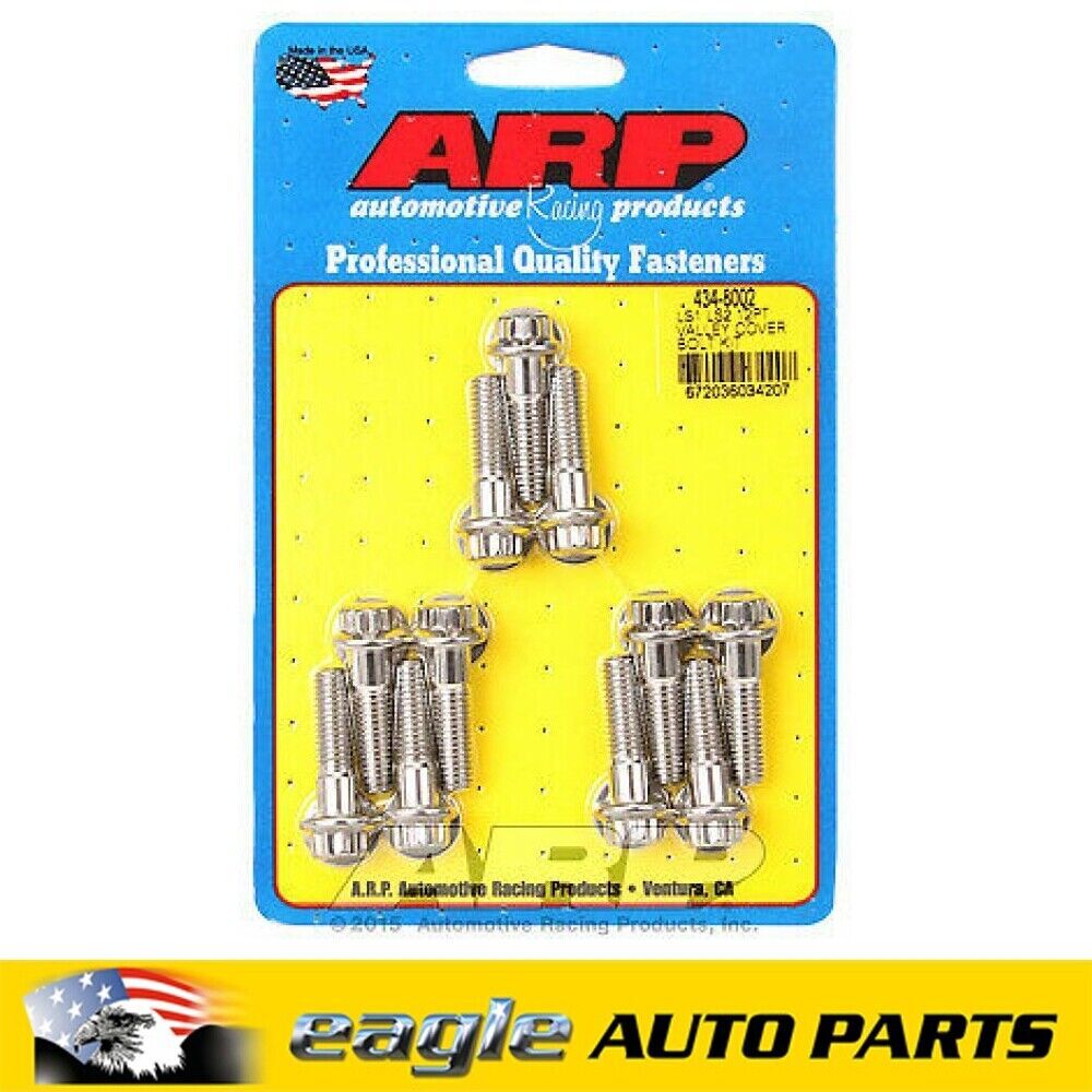 CHEV LS1 LS2 ARP INTAKE VALLEY COVER BOLT KIT # 434-8002
