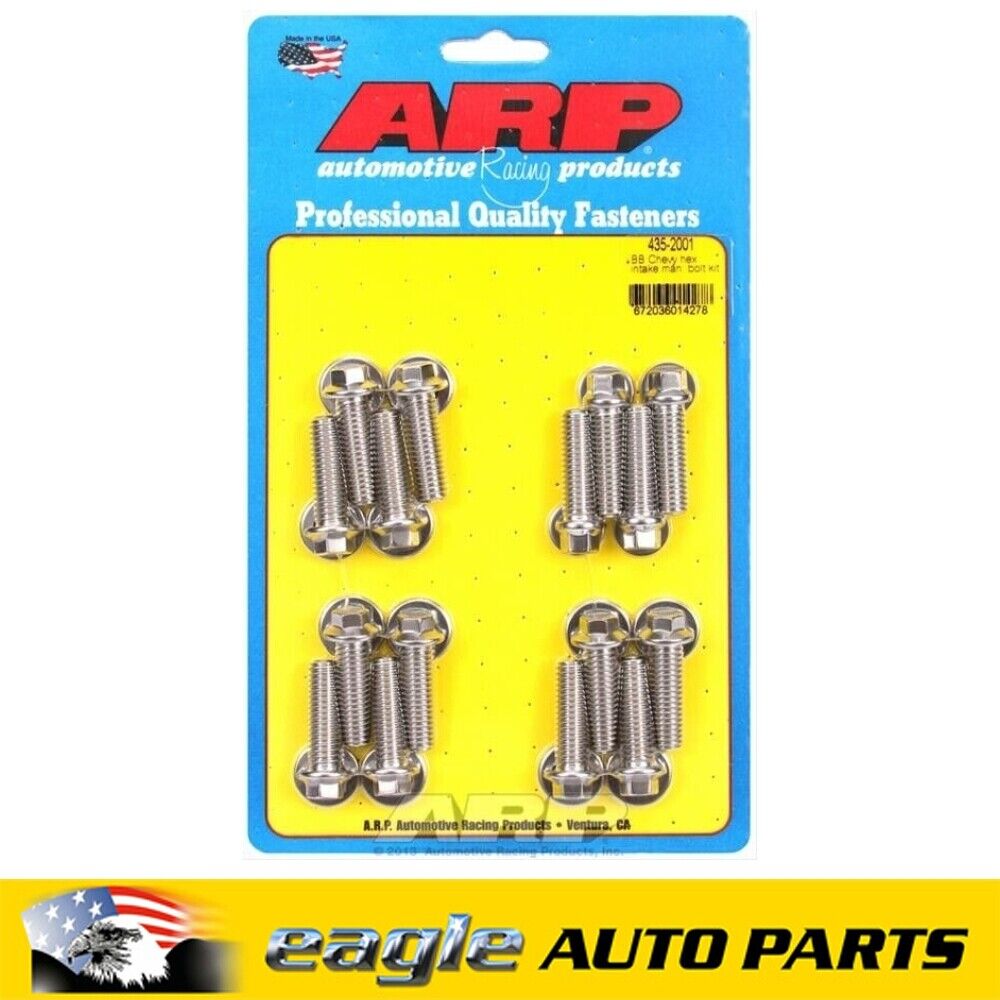 Chev Big Block ARP Stainless Steel Intake Manifold Bolt Kit # 435-2001