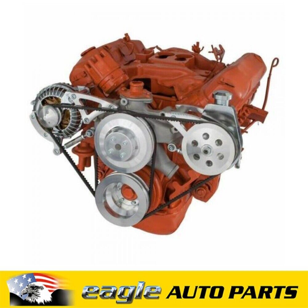 Chrysler 440 Big Block V8 Power Steering & Alternator System # 440-PS-SYSTEM