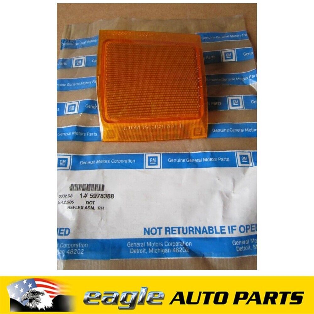 HOLDEN SUBURBAN K8 98-00 FRONT REFLECTOR R/H UPPER NOS # 05978388