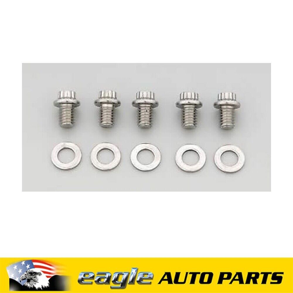 ARP 12-Point Head Stainless 3/8".-16 RH Thread .500". UHL, Set of 5 # 613-0500